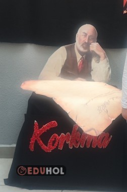 KORKMA YAZISI 6 TANE A4 İLE OLUŞTURULMUŞ