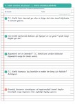 4. SINIF SOSYAL BİLGİLER 1. ÜNİTE KLASİK DEĞERLENDİRME
