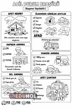 Acil durum broşürü