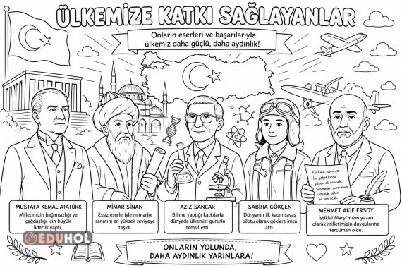 Ülkemize katkı sağlayanlar