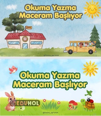 1.SINIF DİJİTAL PANO (2 TANE)