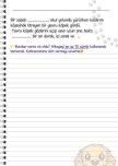 HİKAYE TAMAMLAMA