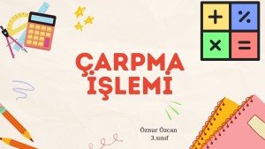 Çarpma işlemi