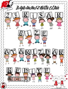 23 Nisan Posteri 12 sayfalık