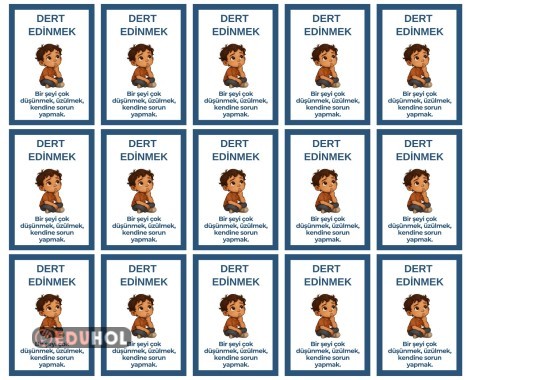 Deyim Defter Çalışması