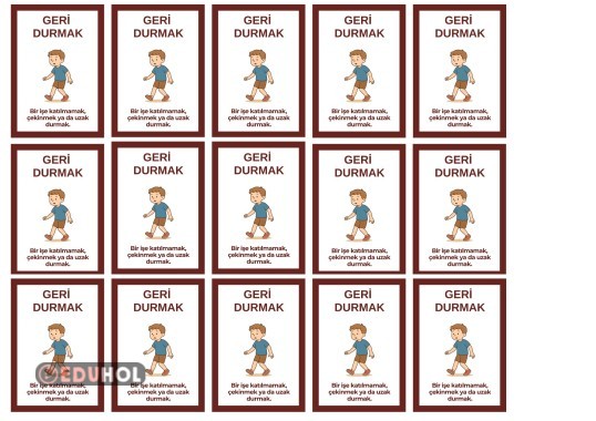 Deyim Defter Çalışması