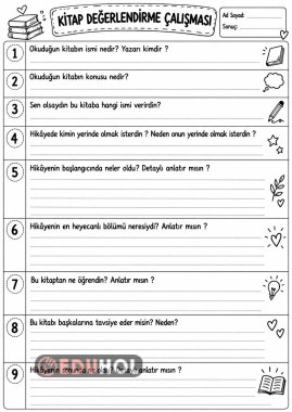 Kitap Değerlendirme Çalışması