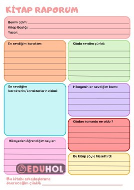 Kitap Okuma Raporu/Özeti