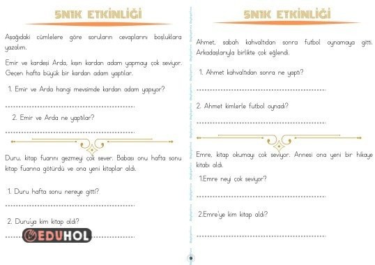 5N1K ÇALIŞMA KAĞIDI