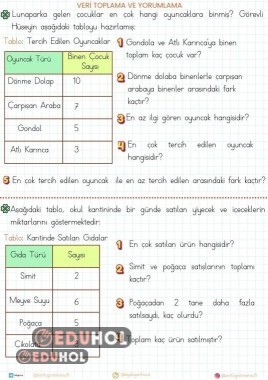 VERİ TOPLAMA VE YORUMLAMA