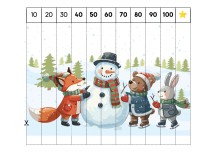 10'ar ritmik sayma yapbozu