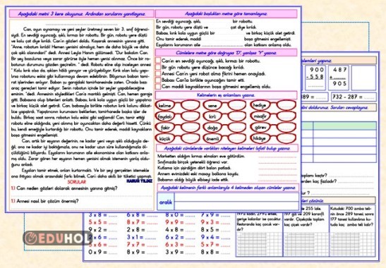 HAFTA SONU ÖDEVİ - 13