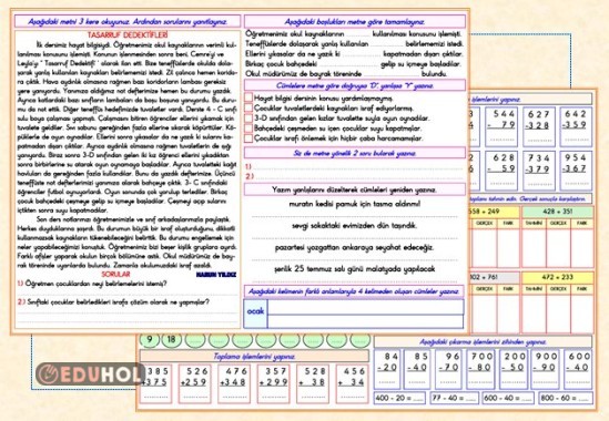 HAFTA SONU ÖDEVİ - 7