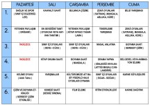 18. FAALİYET HAFTASI DEFTER