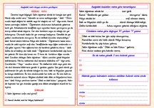 OKUMA ANLAMA METNİ ( İhtiyaç ve istekleri demokratik yollarla ifade )