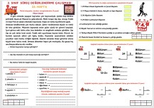 2. SINIF SÜREÇ DEĞERLENDİRME ÇALIŞMASI 23. HAFTA