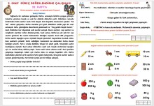 2. SINIF SÜREÇ DEĞERLENDİRME ÇALIŞMASI 32. HAFTA
