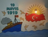 19 Mayıs Boyama Sayfası