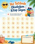 Kitap Okudukça Bir Görsel Boya