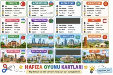 Türk Cumhuriyetleri Hafıza Oyunu
