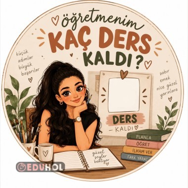 Uzay Temalı - Kaç Ders Kaldı?