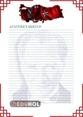 ATATÜRK’E MEKTUP