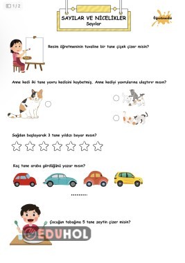 1. Sınıf Matematik - Sayılar ve Nicelikler