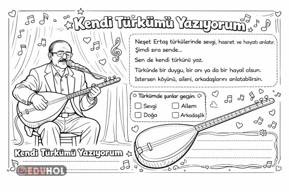 Neşet Ertaş Okuma Metni Kendi Türkünü Yaz Etkinliği