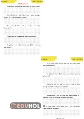 Onluk Birlik Problemleri