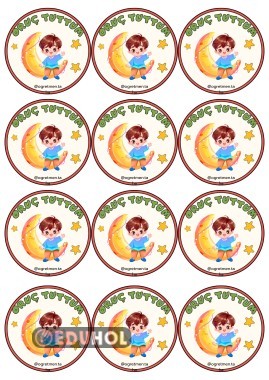 'Oruç Tuttum' Etiketi