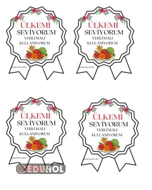 Yerli Malı Yaka Kartı