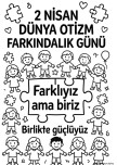 2Nisan Dünya Otizm Farkındalık Günü