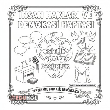 İnsan hakları ve demokrasi haftası etkinlikleri