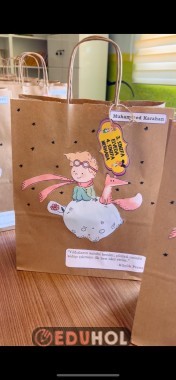 Karne Çantası Süslemesi- Küçük Prens ve Sözleri