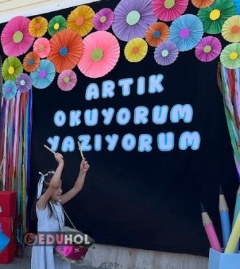 Okuma Bayramı Pano- Artık Okuyorum Yazıyorum
