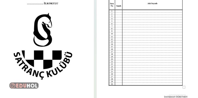 Satranç Kulübü Evrakları