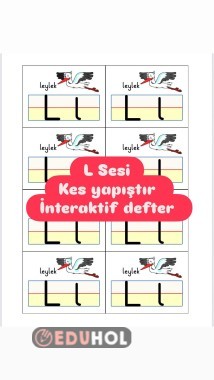 L Sesi Kes Yapıştır