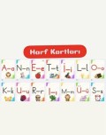 Görsellerle zenginleştirilmiş harf kartları