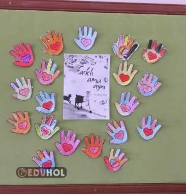 Bireysel Farklılıklar El İzi Şablon