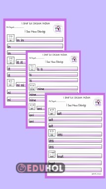 İ Sesi Hece Kelime Çalışması (aneti)