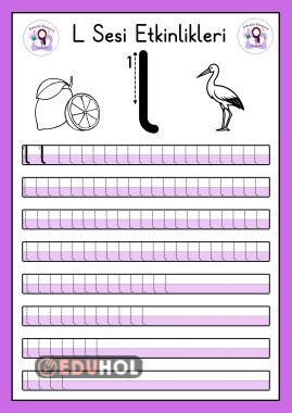 L Sesi Yazma Çalışması