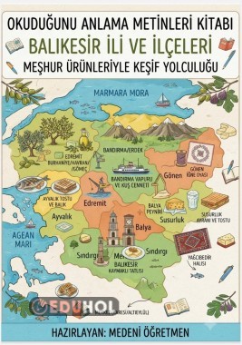 Balıkesir ili ve ilçelerinin Okuduğunu Anlama Metni