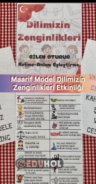 Dilimizin Zenginlikleri Bilen Oturur