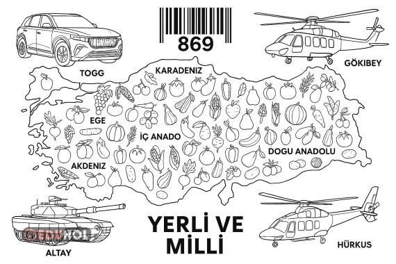 Yerli Malı Haftası Boyama