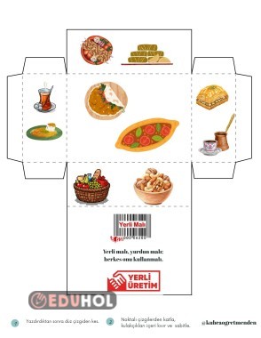 Yerli Malı Haftası Kuruyemiş Kutusu