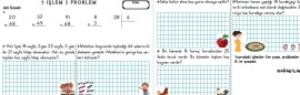5 PROBLEM 5 İŞLEM(MATEMATİK DEĞERLENDİRME) 6