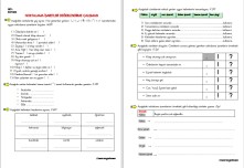 1. ve 2. sınıf Noktalama işaretleri değerlendirme soruları