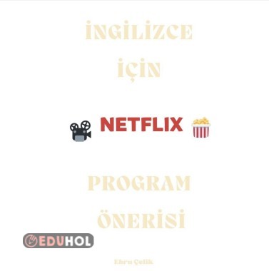 Netflix ingilizce program önerisi🍿🍿🥰😍