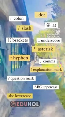 İngilizce noktalama işaretleri