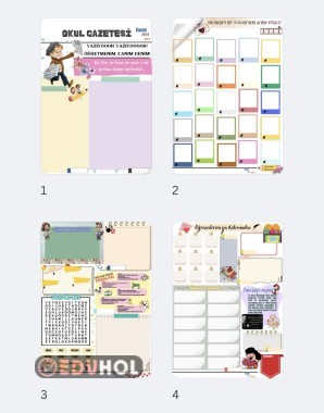 Gazete Şablonu Boş Hali